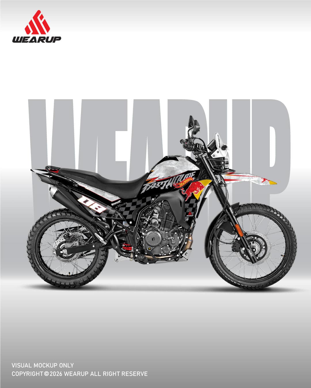 XPULSE 210 FASTHOUSE EDITION GRAPHICS STICKER KIT